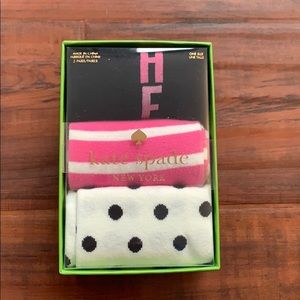 Kate Spade 3 pairs socks. Brand new in packaging